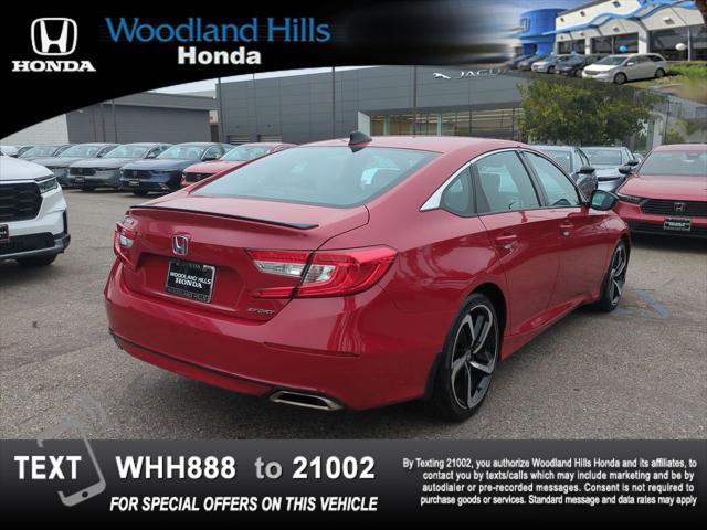 used 2021 Honda Accord car, priced at $23,888