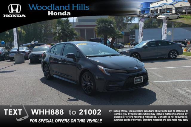 used 2024 Toyota Corolla Hybrid car, priced at $27,888