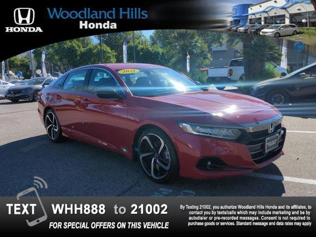 used 2021 Honda Accord car, priced at $24,388