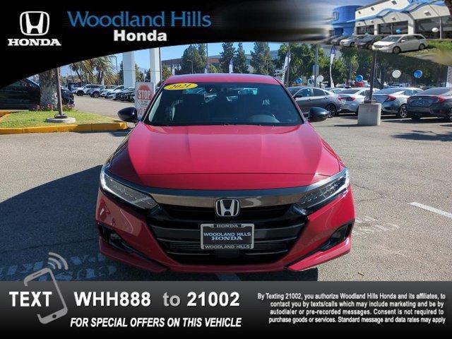 used 2021 Honda Accord car, priced at $24,388