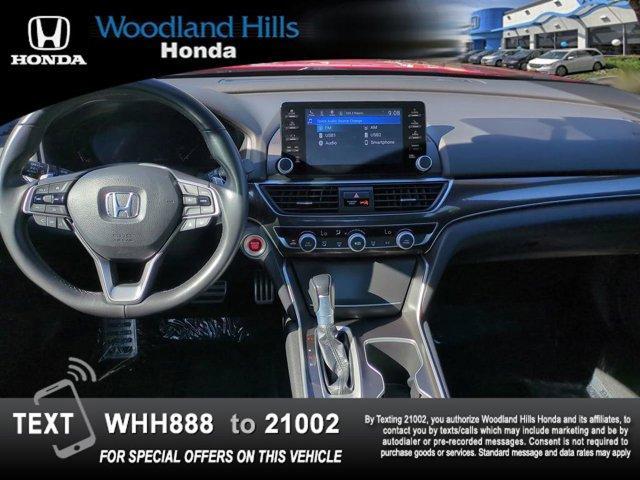 used 2021 Honda Accord car, priced at $24,388