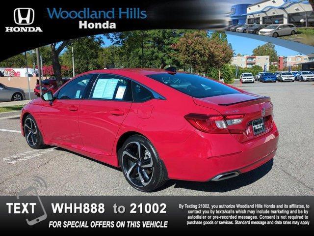 used 2021 Honda Accord car, priced at $24,388