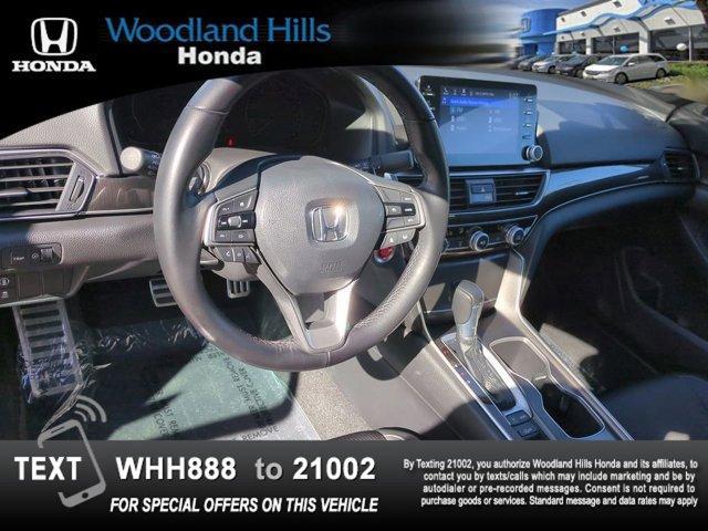 used 2021 Honda Accord car, priced at $24,388