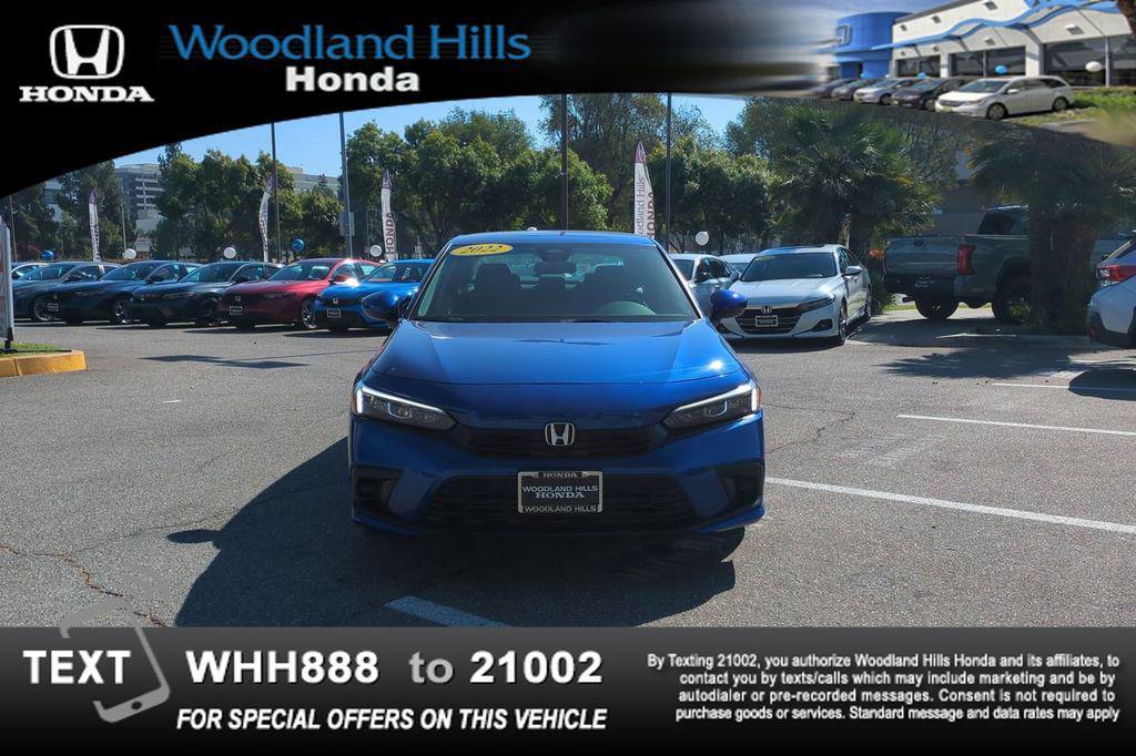 used 2022 Honda Civic car, priced at $21,388