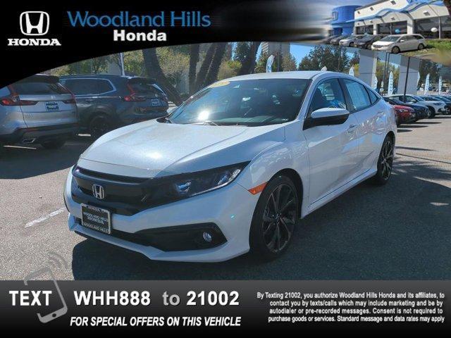 used 2021 Honda Civic car, priced at $24,888