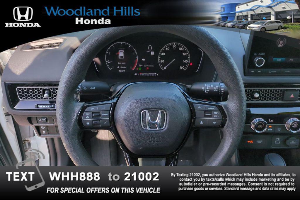 used 2023 Honda Civic car, priced at $22,388
