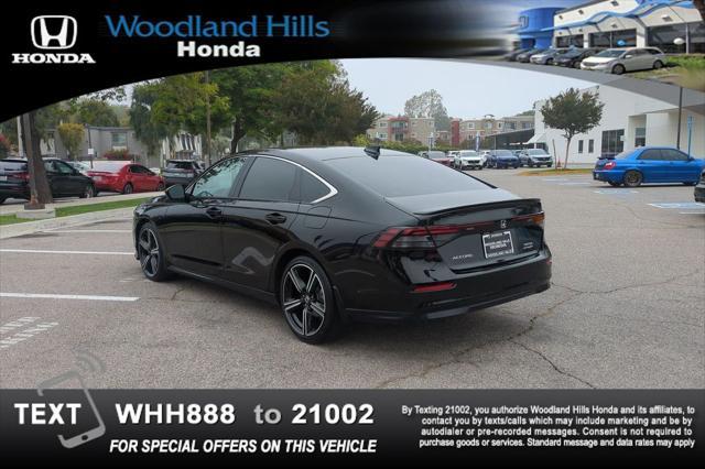 used 2024 Honda Accord Hybrid car, priced at $30,588