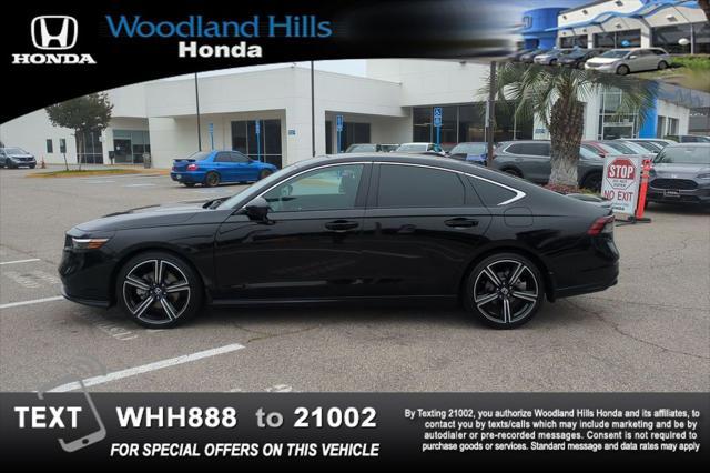 used 2024 Honda Accord Hybrid car, priced at $30,588