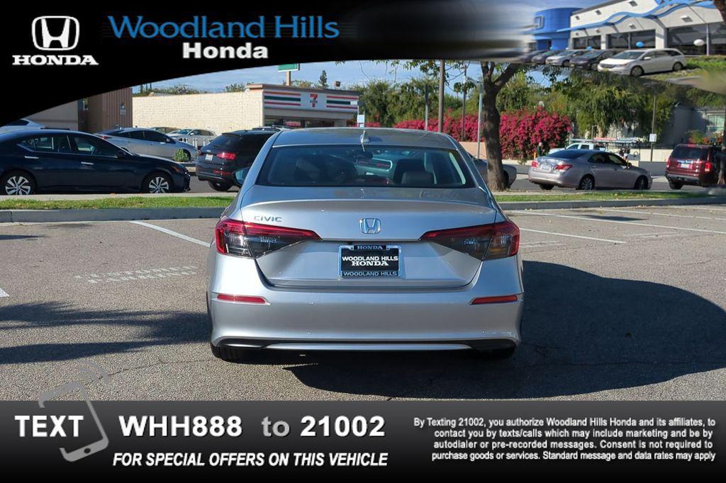 used 2024 Honda Civic car, priced at $24,388