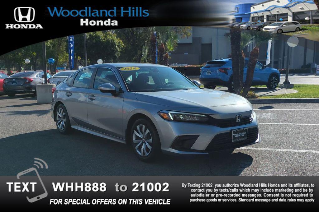 used 2024 Honda Civic car, priced at $24,388