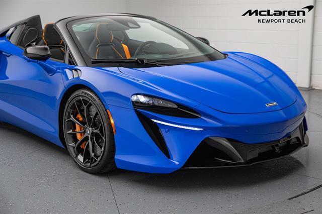 new 2025 McLaren Artura car, priced at $329,848