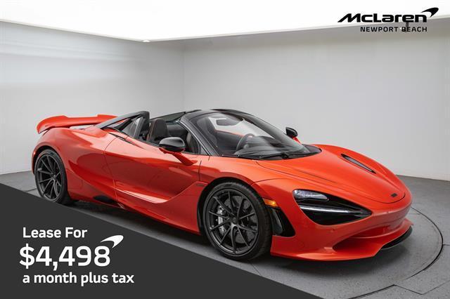 new 2025 McLaren 750S car, priced at $412,480