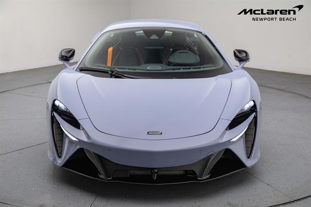 new 2025 McLaren Artura car, priced at $300,390