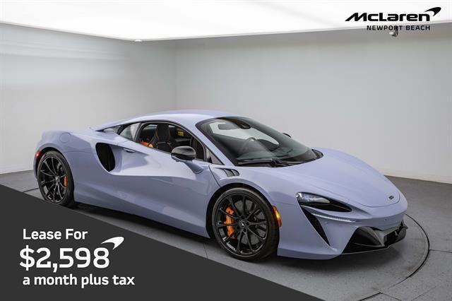 new 2025 McLaren Artura car, priced at $300,390