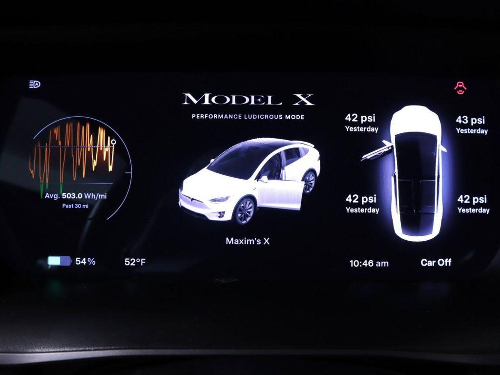 used 2020 Tesla Model X car, priced at $35,995