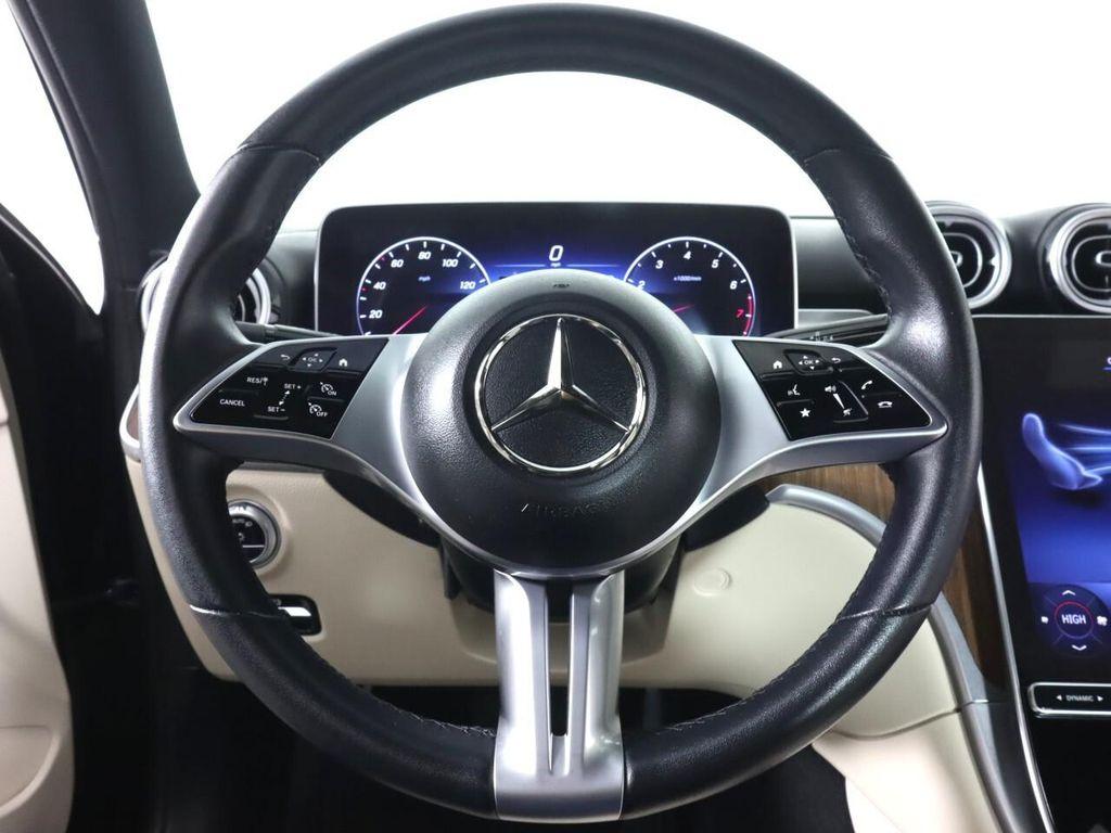 used 2022 Mercedes-Benz C-Class car, priced at $36,995