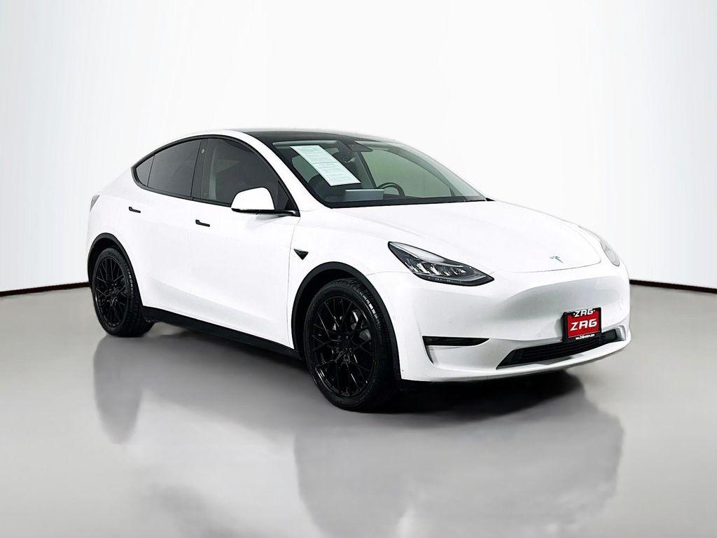 used 2021 Tesla Model Y car, priced at $27,995