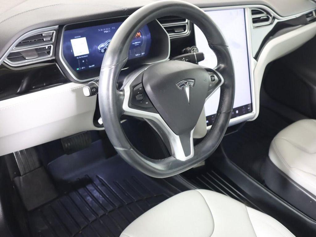 used 2015 Tesla Model S car, priced at $21,995