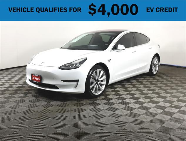 used 2018 Tesla Model 3 car, priced at $22,995