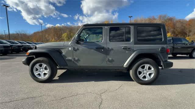 used 2020 Jeep Wrangler Unlimited car, priced at $26,461