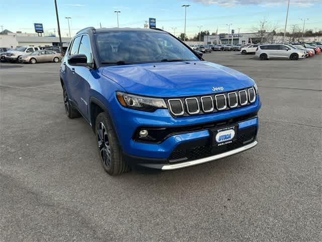 used 2022 Jeep Compass car, priced at $22,841