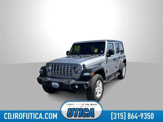 used 2021 Jeep Wrangler Unlimited car, priced at $28,445