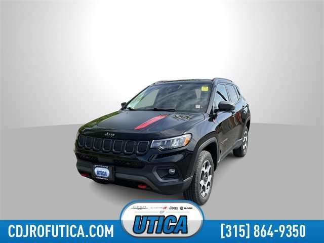used 2022 Jeep Compass car, priced at $26,555