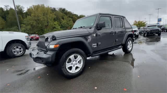 used 2019 Jeep Wrangler Unlimited car, priced at $21,992