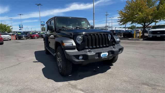 used 2020 Jeep Wrangler Unlimited car, priced at $19,195
