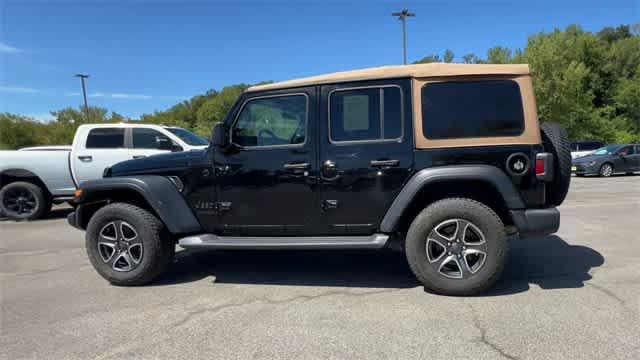 used 2020 Jeep Wrangler Unlimited car, priced at $19,195