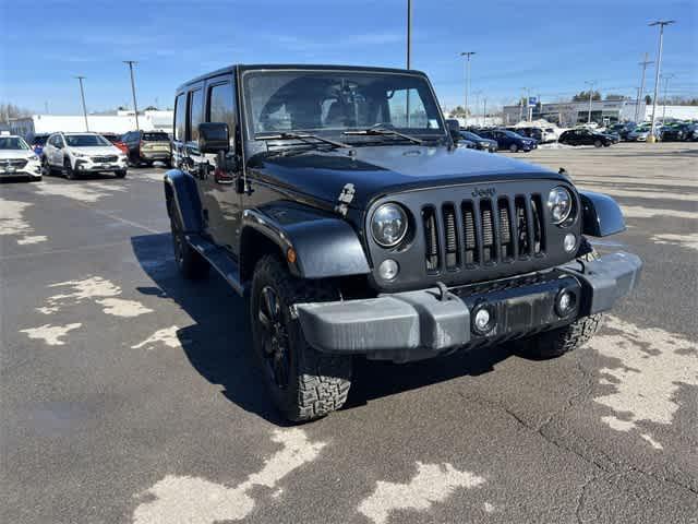 used 2014 Jeep Wrangler Unlimited car, priced at $17,291