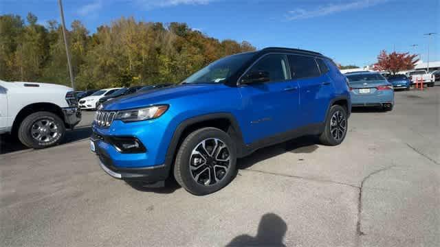 used 2022 Jeep Compass car, priced at $22,922
