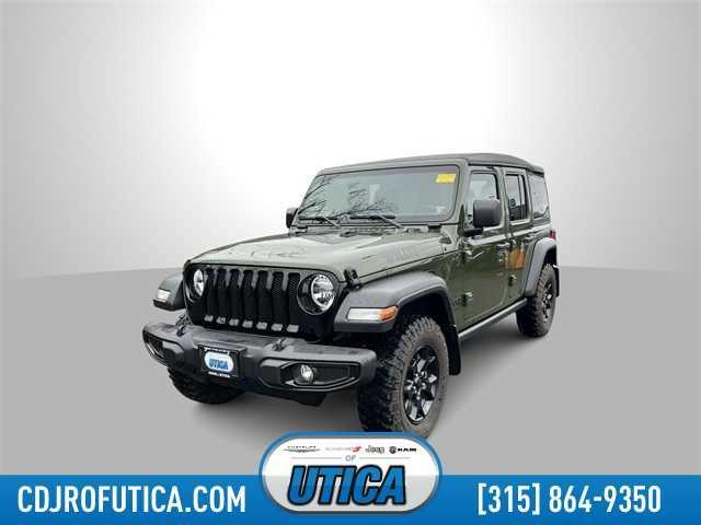 used 2022 Jeep Wrangler Unlimited car, priced at $35,995