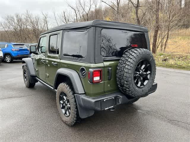 used 2022 Jeep Wrangler Unlimited car, priced at $34,555