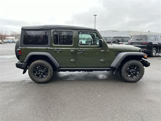 used 2022 Jeep Wrangler Unlimited car, priced at $34,555