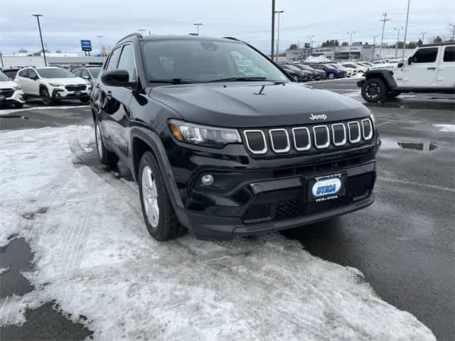 used 2022 Jeep Compass car, priced at $21,032