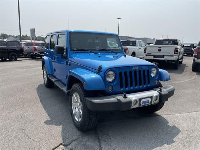 used 2015 Jeep Wrangler Unlimited car, priced at $16,702