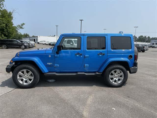 used 2015 Jeep Wrangler Unlimited car, priced at $16,702