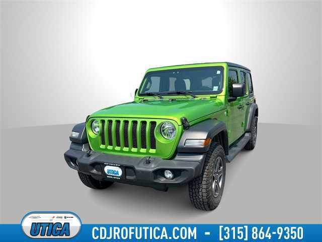 used 2018 Jeep Wrangler Unlimited car, priced at $21,401