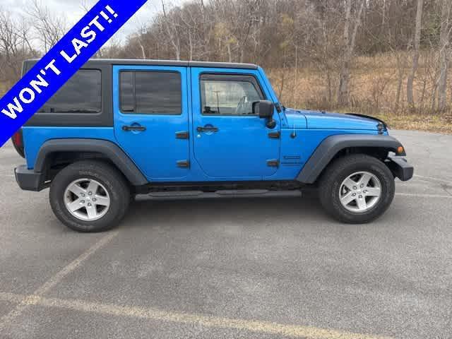 used 2016 Jeep Wrangler Unlimited car, priced at $21,581