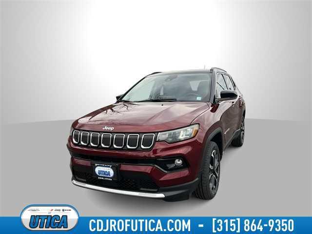 used 2022 Jeep Compass car, priced at $23,921