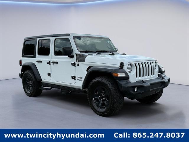 used 2020 Jeep Wrangler Unlimited car, priced at $26,103