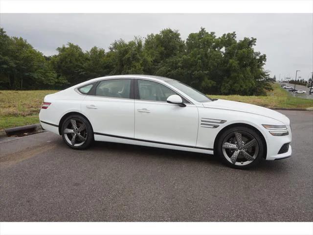 new 2024 Genesis G80 car, priced at $75,000