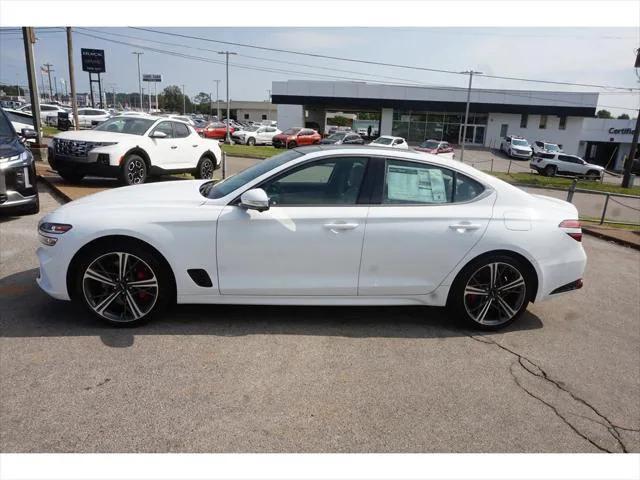 new 2025 Genesis G70 car, priced at $56,625