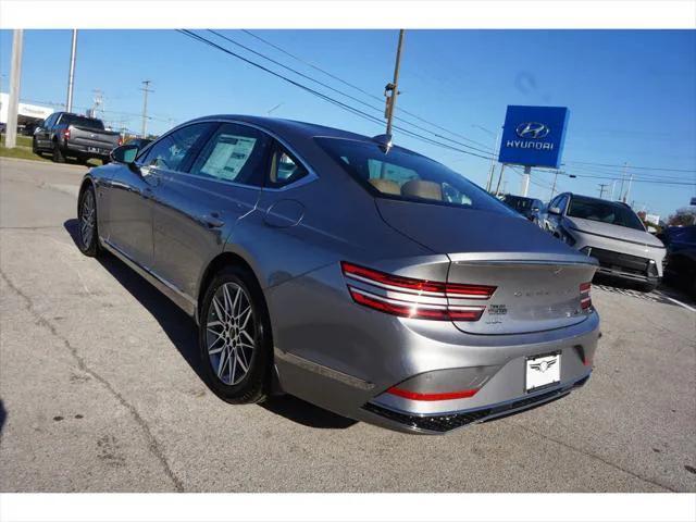 new 2025 Genesis G80 car, priced at $59,270