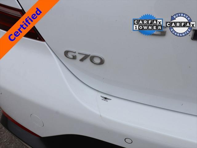 used 2025 Genesis G70 car, priced at $39,520