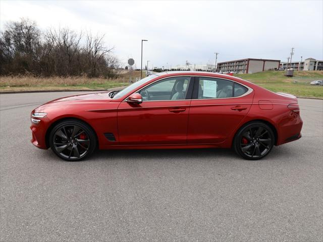 used 2022 Genesis G70 car, priced at $36,678