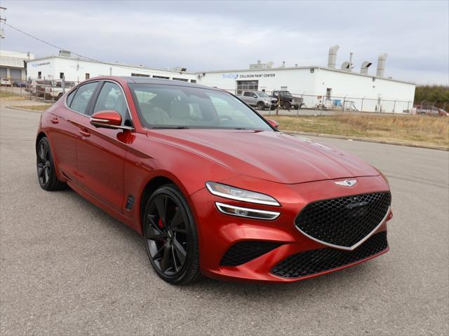 used 2022 Genesis G70 car, priced at $36,678