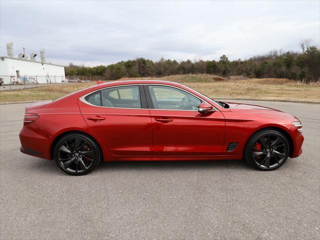 used 2022 Genesis G70 car, priced at $36,678