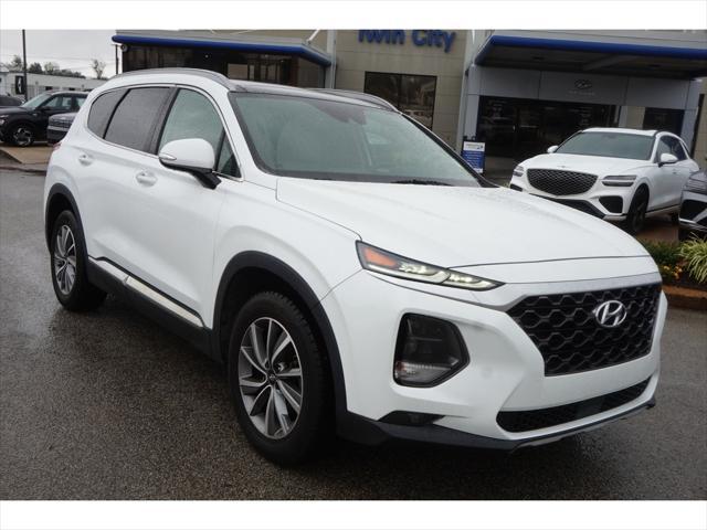 used 2019 Hyundai Santa Fe car, priced at $20,498